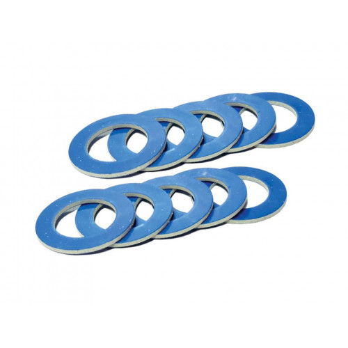 NÝVLT Ch2/135 lapos tömítéskészlet szelepekhez, azbesztmentes, 10 db, 1", 38 × 24 × 2 mm