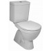 JIKA Lyra Plus kombi WC szett, alsó kifolyású és vízbekötésű, mélyöblítésű H8263870002423