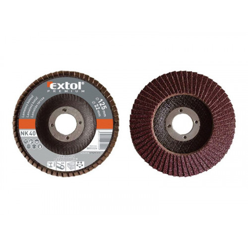EXTOL PREMIUM Lamellás csiszolókorong, P60, 115 mm 8803306 EXTOL PREMIUM Lamellás csiszolókorong, P60, 115 mm 8803306