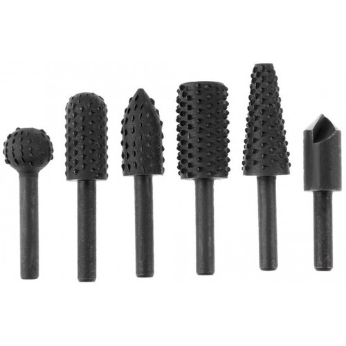 Extol csapos ráspoly klt. 6 db-os; 6 mm-es befogással, max. 2.000 ford./perc 8803701