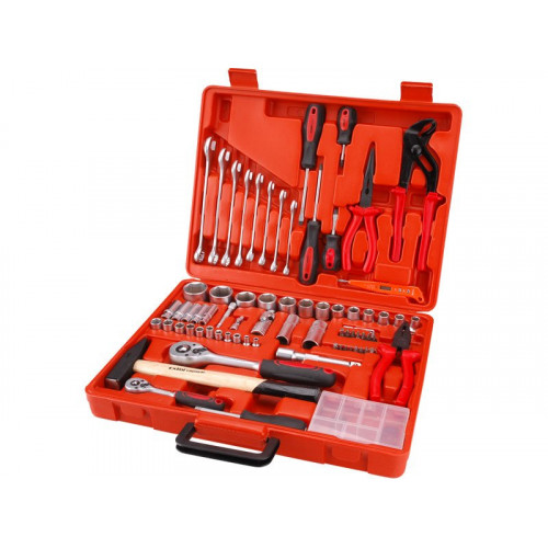 EXTOL PREMIUM szerszám és dugókulcs készlet, 73db 8818410 EXTOL PREMIUM szerszám és dugókulcs készlet, 73db 8818410