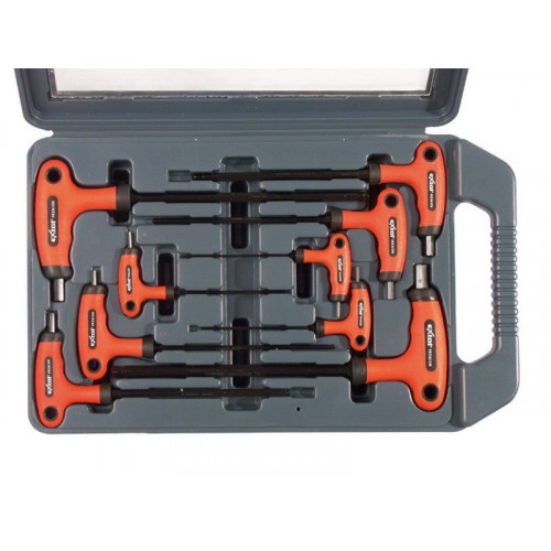 EXTOL PREMIUM imbuszkulcs készlet, 9db; gömbfejű 8819301