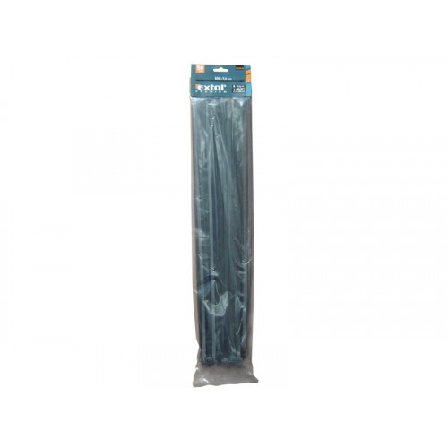 EXTOL PREMIUM kábelkötegelő 7,6×500mm 50db, fekete nylon; 8856172