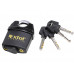 EXTOL PREMIUM biztonsági lakat, 4db kulcs; 50mm, 8857750