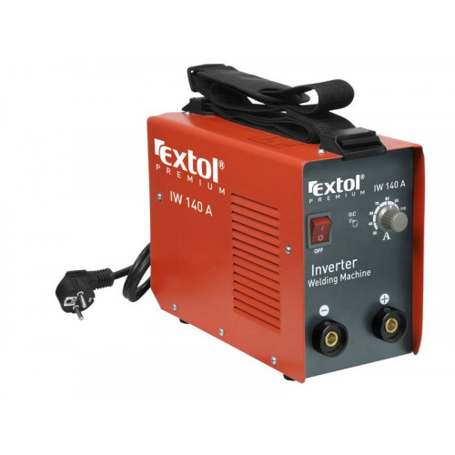 EXTOL PREMIUM inverter hegesztőtrafó, 30-140A, tartozékok nélkül, 8896022