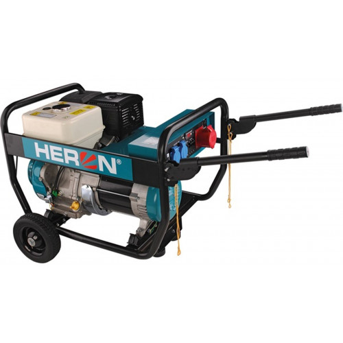 Heron benzinmotoros áramfejlesztő, 6,8 kVA, 400/230 V, hordozható (EGI 68-3) 8896132 Heron benzinmotoros áramfejlesztő, 6,8 kVA, 400/230 V, hordozható (EGI 68-3) 8896132