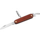 EXTOL CRAFT zsebkés bicska 4 funkcióval fa nyelű 145/85mm 91373