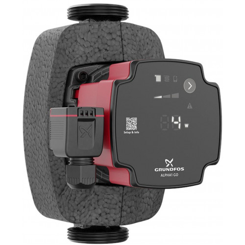 Grundfos ALPHA1 GO 25-80 180 220-240V 9H AC0 Fűtési keringető szivattyú 93074179