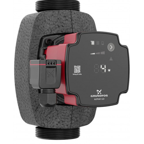 Grundfos ALPHA1 GO 32-40 180 220-240V 9H AB0 Keringető szivattyú 93074184 Grundfos ALPHA1 GO 32-40 180 220-240V 9H AB0 Keringető szivattyú 93074184