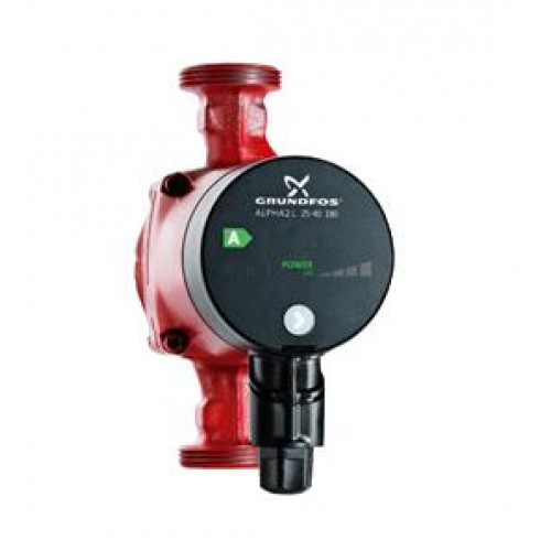 GRUNDFOS ALPHA2 L 25-60,180 mm 1x230V 95047564 fűtési keringető szivattyú 97533057