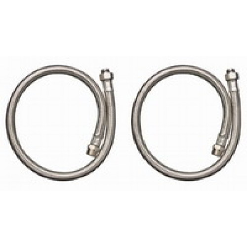 HANSGROHE csatlakozócső szett 2 lyukú termosztátos kádcsaptelephez, 80 cm 96387000