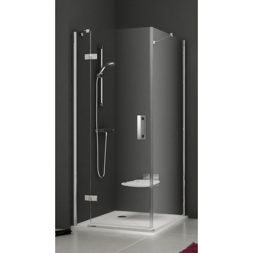 VÉGKIÁRUSÍTÁS RAVAK Smartline SMPS-90 L fix zuhanykabin, króm + átlátszó 9SL70A00Z1