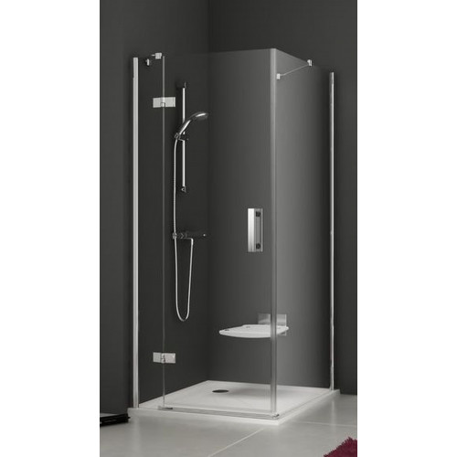 VÉGKIÁRUSÍTÁS RAVAK SmartLine SMPS-100 L rögzített zuhanyfal, króm + átlátszó 9SLA0A00Z1