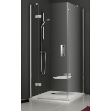 RAVAK Smartline SMPS-90 R fix zuhanykabin, króm + átlátszó 9SP70A00Z1
