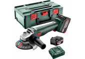 Metabo W 18 L 9-125 Q Akkus sarokcsiszoló (18V/2x5,2Ah) MetaBOX 165L 602249650