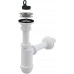 ALCAPLAST mosdószifon DN32 rozsdamentes leeresztővel, DN63 A411