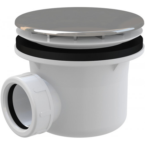 ALCAPLAST zuhanyszifon sapkával, króm A49CR