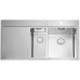 ALVEUS PURE 60 UP rozsdamentes mosogató, 980 x 525 mm, jobbos 1123794