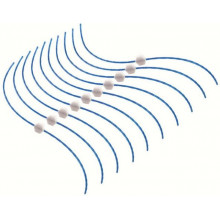 Black & Decker A6489-XJ Damil 2,4mm (10db)