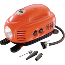Black & Decker ASI200-XJ Kompresszor (12V/8,3bar/9,5l/min)