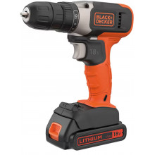 Black & Decker BCD001C1-QW Akkus fúró-csavarozó (37Nm/18V/1x1,5Ah)