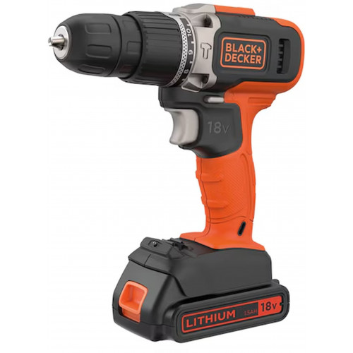 Black & Decker BCD003C1-QW Akkus ütvefúró-csavarozó (45Nm/18V/1x1,5Ah) Black & Decker BCD003C1-QW Akkus ütvefúró-csavarozó (45Nm/18V/1x1,5Ah)