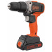 Black & Decker BCD003C1-QW Akkus ütvefúró-csavarozó (45Nm/18V/1x1,5Ah)