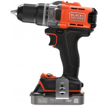 Black & Decker BCD382D1XC-QW Akkus fúró-csavarozó (45Nm/18V/1x2,0Ah)