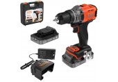 Black & Decker BCD382D2XK-QW Akkus fúró-csavarozó (45Nm/18V/2x2,0Ah) koffer
