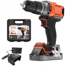 Black & Decker BCD383D1XK-QW Akkus ütvefúró-csavarzó (45Nm/18V/1x2,0Ah) koffer