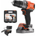 Black & Decker BCD383D1XK-QW Akkus ütvefúró-csavarzó (45Nm/18V/1x2,0Ah) koffer