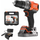 Black & Decker BCD383D1XK-QW Akkus ütvefúró-csavarzó (45Nm/18V/1x2,0Ah) koffer