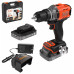 Black & Decker BCD383D2XK-QW Akkus ütvecsavarozó (45Nm/18V/2x2,0Ah) koffer