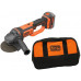 Black & Decker BCG720M1-QW Akkus sarokcsiszoló (125mm/18V/1x4,0Ah) Táska