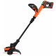 Black & Decker BCSTR918D1-QW Akkus fűszegélynyíró (28cm/18V/1x2,0Ah)