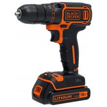 Black & Decker BDCDC18-QW Akkus fúró-csavarozó (30Nm/18V/1x1,5Ah)