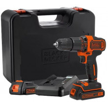 Black & Decker BDCHD18K1B2-QW Akkus ütvefúró-csavarozó (40Nm/18V/2x2,0Ah) koffer