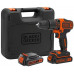 Black & Decker BDCHD18KB-QW Akkus ütvefúró-csavarozó (40Nm/18V/2x1,5Ah) koffer