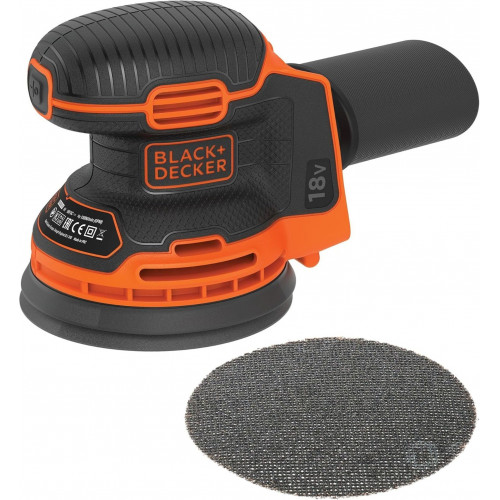Black & Decker BDCROS18N-XJ Akkus excentercsiszoló (125mm/18V/akku és töltő nélkül) Black & Decker BDCROS18N-XJ Akkus excentercsiszoló (125mm/18V/akku és töltő nélkül)