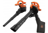 Black & Decker BEBLV260-QS Kerti lombfúvó/szívó/aprító 3-az-1-ben (2600W/315km/h)