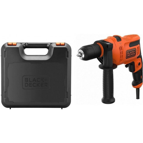 Black & Decker BEH200K Elekromos ütvefúró (500W/13mm), koffer