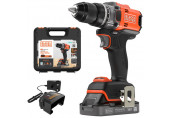 Black & Decker BLD682D1XK-QW Akkus fúró-csavarozó (50Nm/18V/1x2,0Ah) koffer