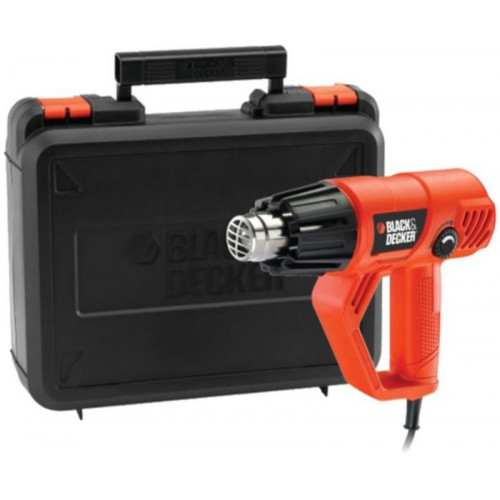 Black & Decker KX2001K-QS Hőlégfúvó (2000W/50-450/90-600°C) koffer