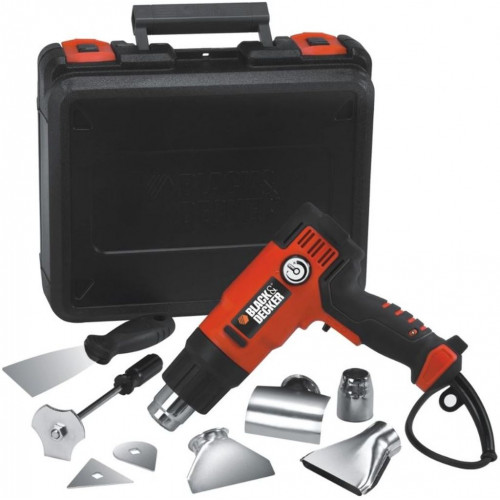 Black & Decker KX2200K-QS Hőlégfúvó (2000W/65°C-645°C) koffer