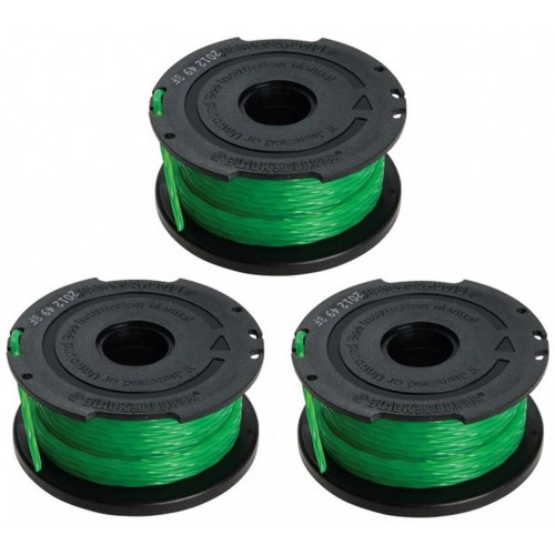 Black & Decker A6486-XJ Orsó damillal GL7033/GL8033/GL9035 fűkaszához 2mm / 6m, 3db