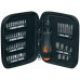 Black & Decker Bitek és foglalatok szett racsnis csavarhúzóval 56 darab A7104-XJ