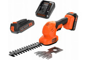 Black & Decker BCSS18D1 PowerConnect akkumulátoros sövényvágó (18V/1x2,0Ah)