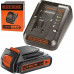 Black & Decker BDC1A15-QW Akkmulátor és töltő szett (14,4V/18V/1x1,5Ah)