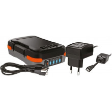 Black & Decker BDCB12B-XJ Akkumulátor, USB kábel (12V/1,5Ah)
