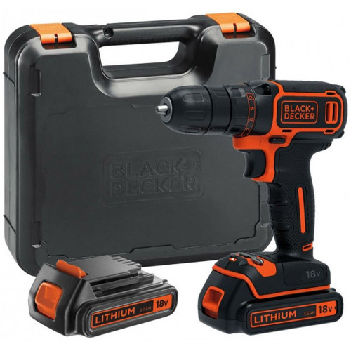 BLACK & DECKER BDCDC18K1B-QW Akkumulátoros Fúró-csavarozó